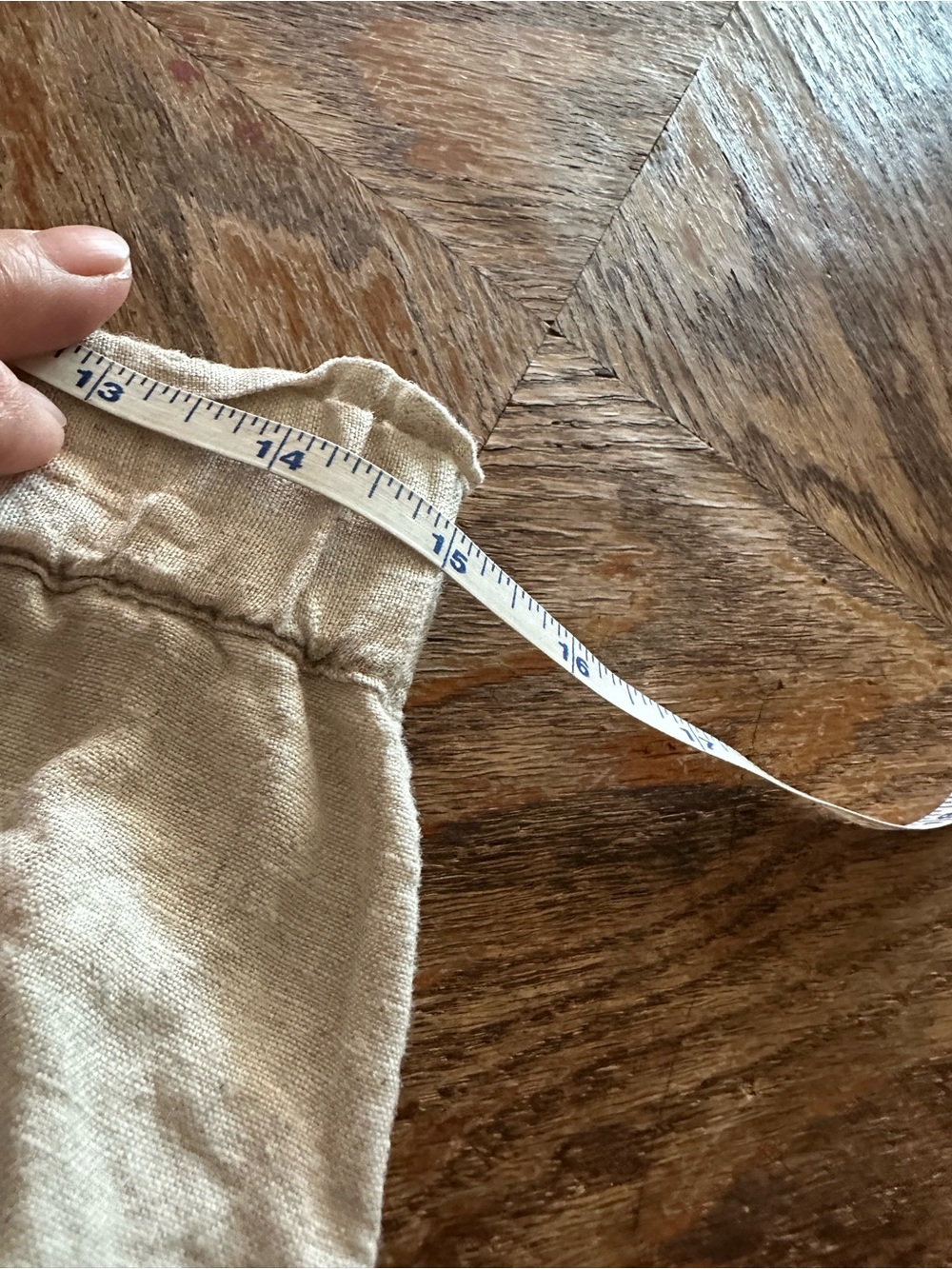 Faherty women's Casual Wide-Leg Linen Blend Pants - Beige medium - Picture 6 of 7